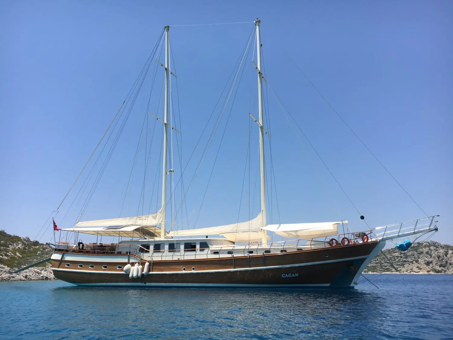 Çağan | 6-Cabin Luxury Gulet | Marmaris Charter | Booktheboat