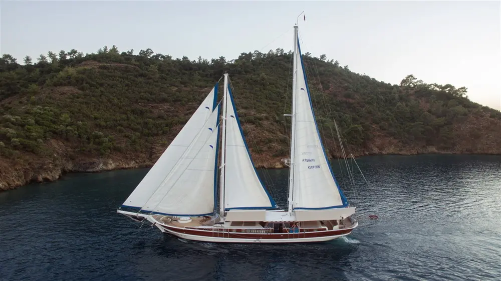 Kayhan Kaptan | 6-Cabin Luxury Gulet | Fethiye Charter | Booktheboat 