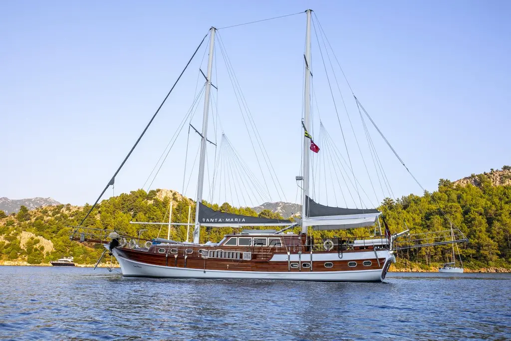 Santa Maria | 4-Cabin Traditional Gulet | Selimiye-Marmaris Charter | Booktheboat 