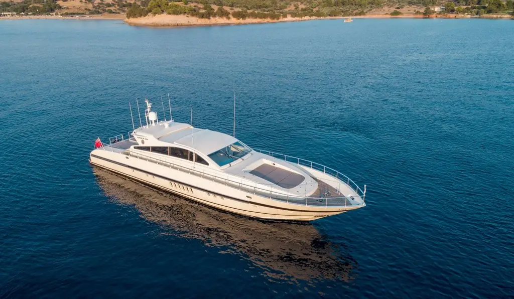 Romachris II | Leopard Arno 89 | 4-Cabin Luxury Motor Yacht | Greece Charter | Booktheboat 