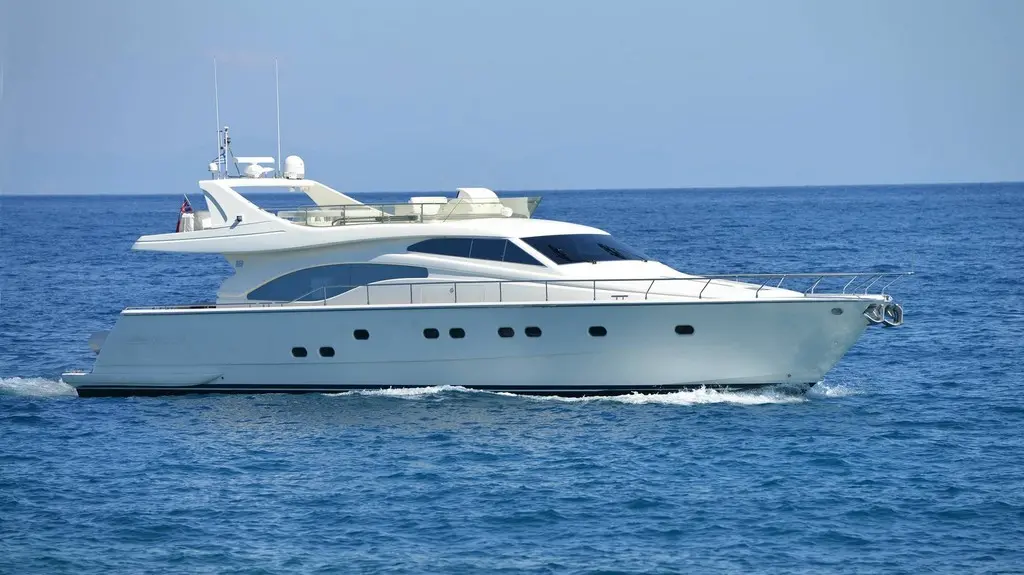 Mary | Ferretti 68 | 4-Cabin Elegant Motor Yacht | Greece Charter | Booktheboat 