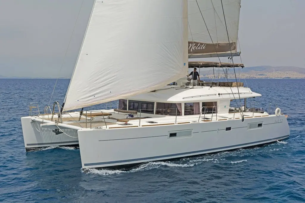 Meliti | Lagoon 560 | 5-Cabin Luxury Catamaran | Greece Charter | Booktheboat 