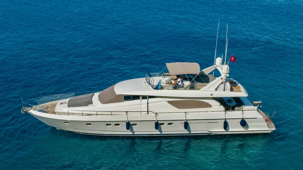 Hurrem | 4-Cabin Deluxe Motor Yacht | Ferretti 72 | Fethiye Charter | Booktheboat 