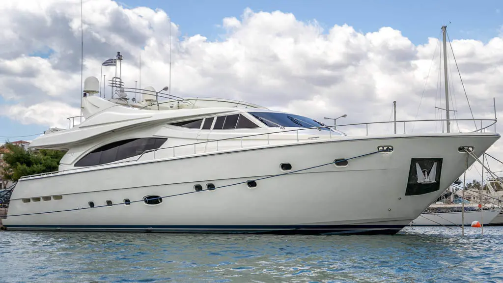 Estia Yi | Ferretti 880 | 4-Cabin Deluxe Motor Yacht | Bodrum Charter | Booktheboat 