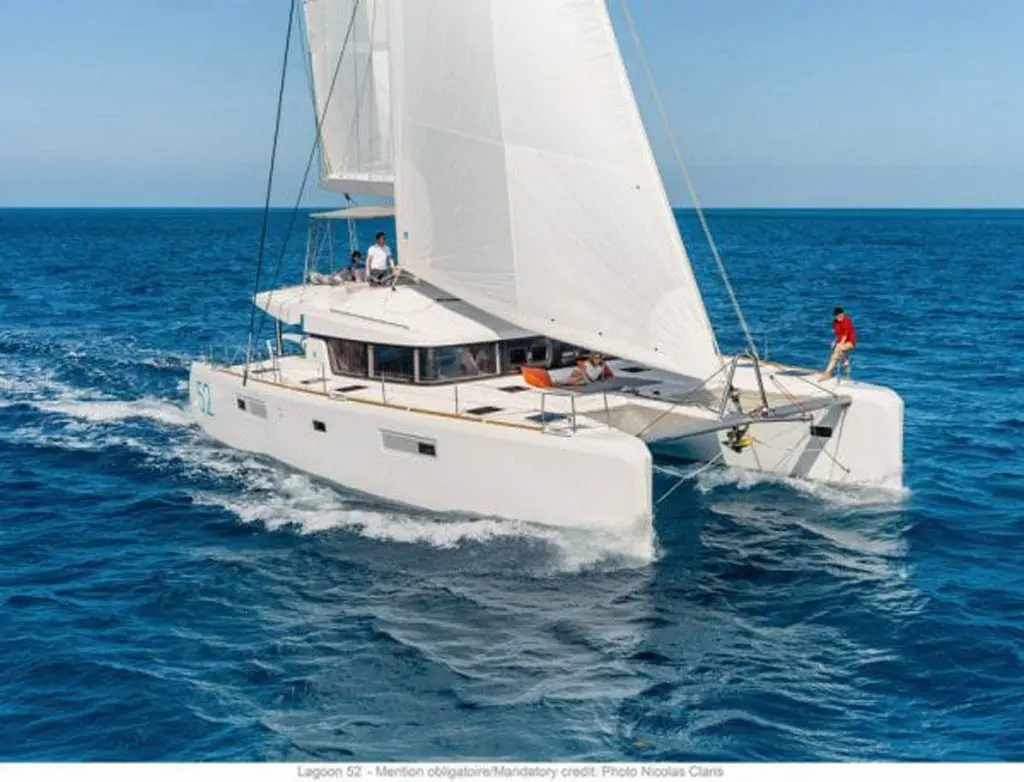 Madinina | Lagoon 52F | 4-Cabin Elegant Catamaran | Greece Charter | Booktheboat 