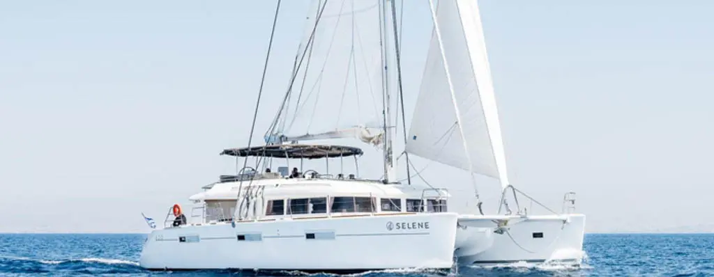 Selene | Lagoon 620 | 5-Cabin Luxury Catamaran | Greece Charter | Booktheboat 