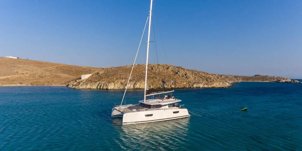 White Coral | Saona 47 | 5-Cabin Luxury Catamaran | Greece Charter | Booktheboat 