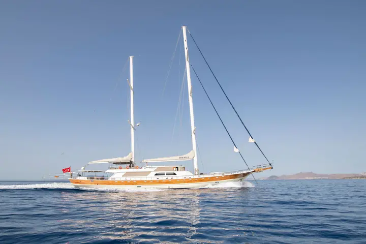 The Wall | 6-Cabin Beautiful Gulet | Bodrum Charter | Booktheboat 