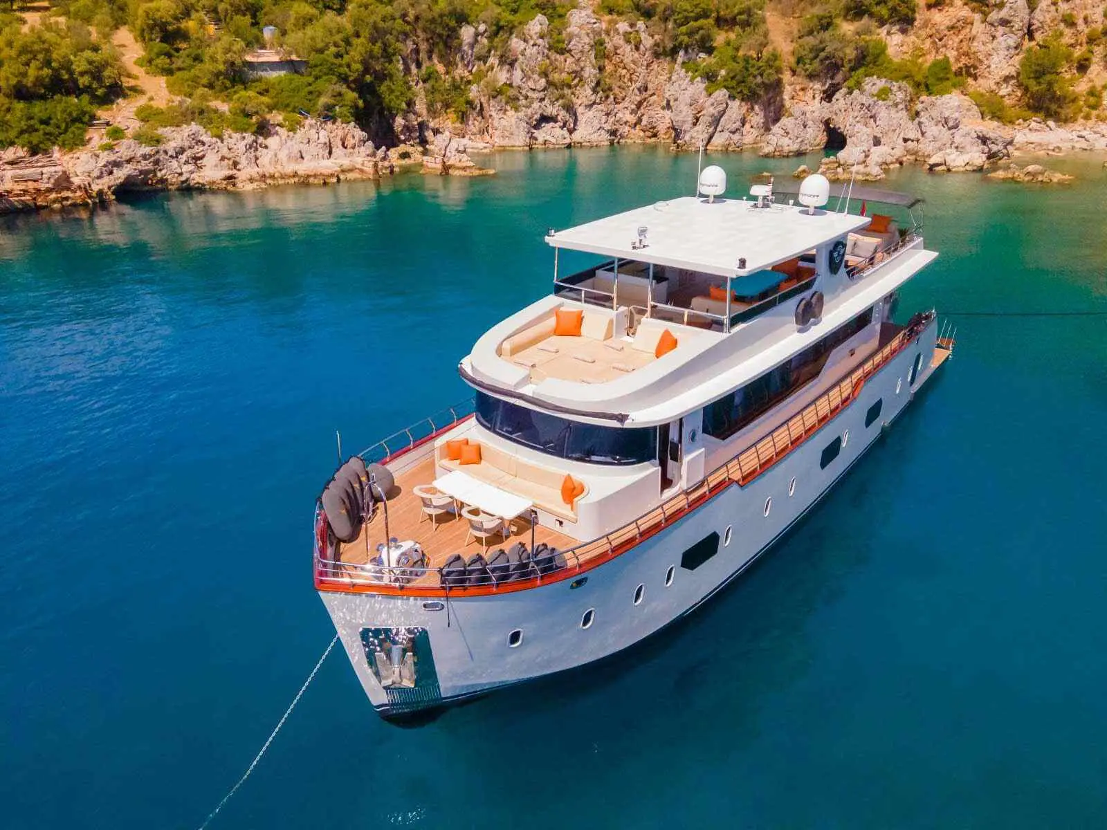 Simay M | 5-Cabin Luxurious Trawler | Göcek Charter | Booktheboat 