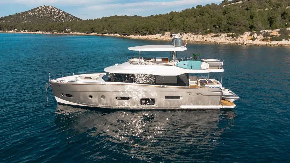 Bollinger | Azimut Magellano 66 | 4-Cabin Deluxe Motor Yacht | Croatia Charter | Booktheboat 