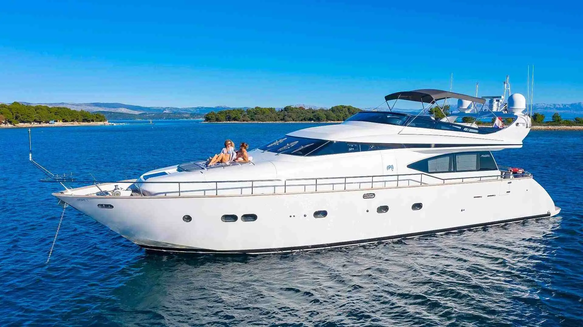 Hope I | Maiora 205 | 4-Cabin Luxury Motor Yacht | Croatia Charter | Booktheboat 