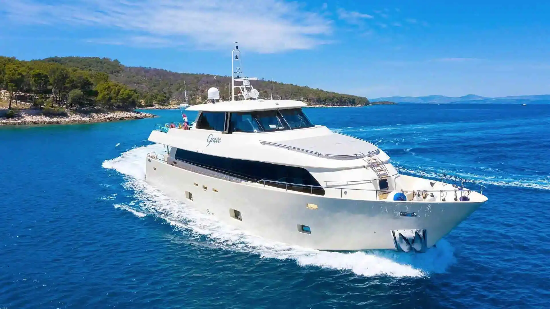 Grace | 5-Cabin Luxury Motor Yacht | Croatia Charter | Booktheboat 