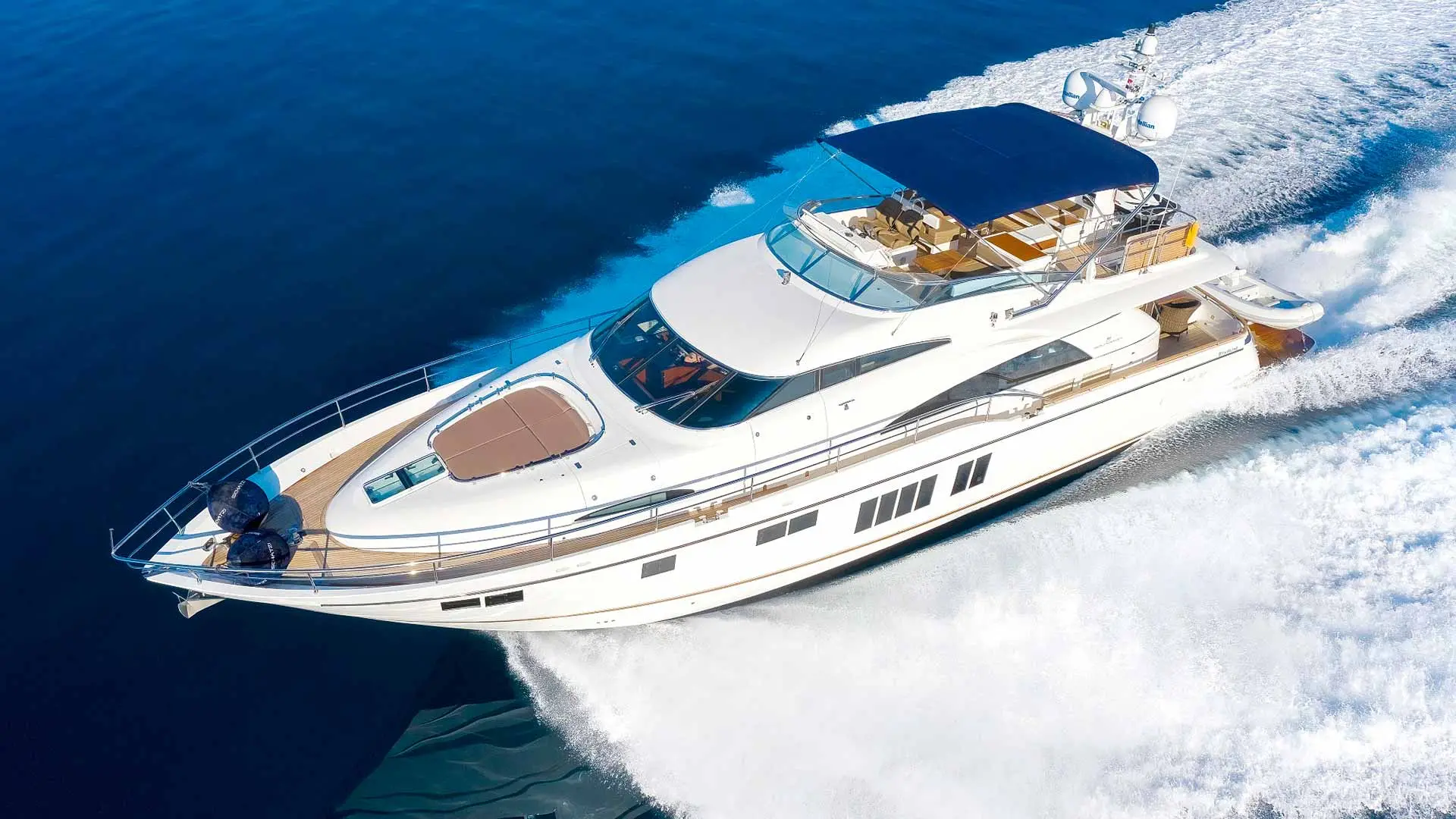 Insieme | Princess 85 Fly | 4-Cabin Luxury Motor Yacht | Croatia Charter | Booktheboat 