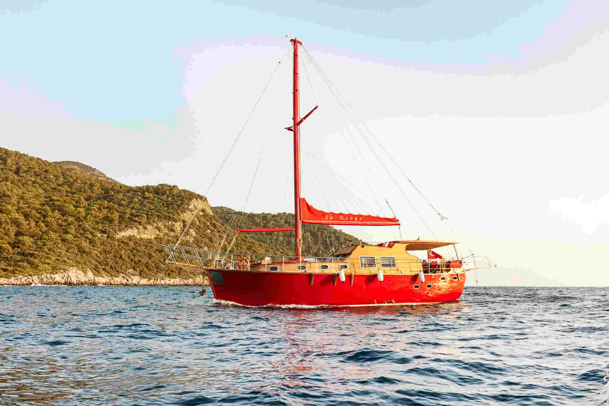 Le Rouge | 3-Cabin Luxury Gulet | Fethiye Charter | Booktheboat 