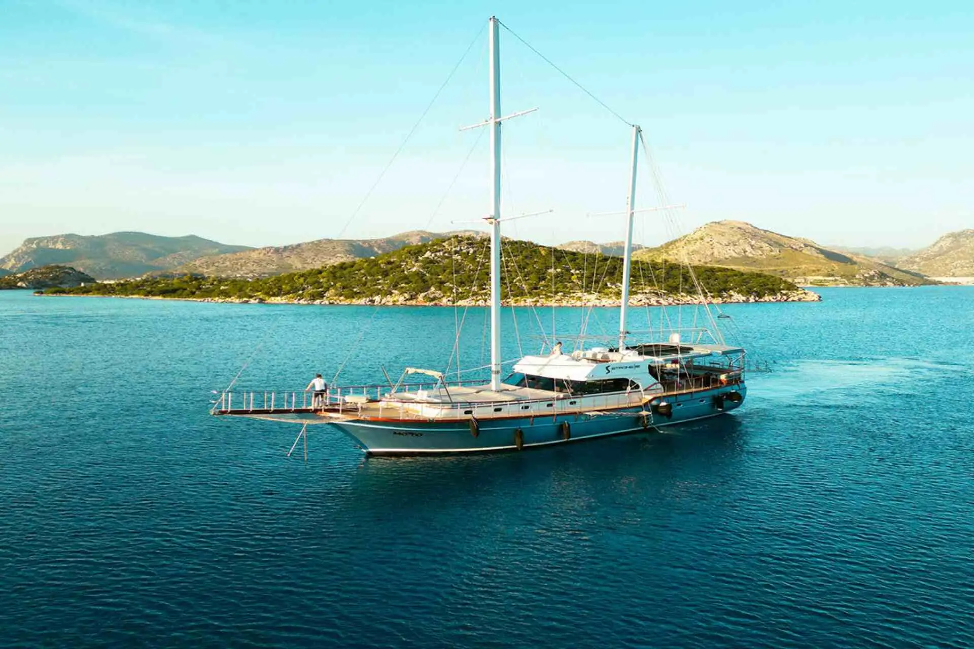 Motto | 5-Cabin Deluxe Gulet | Bodrum Charter | Booktheboat 