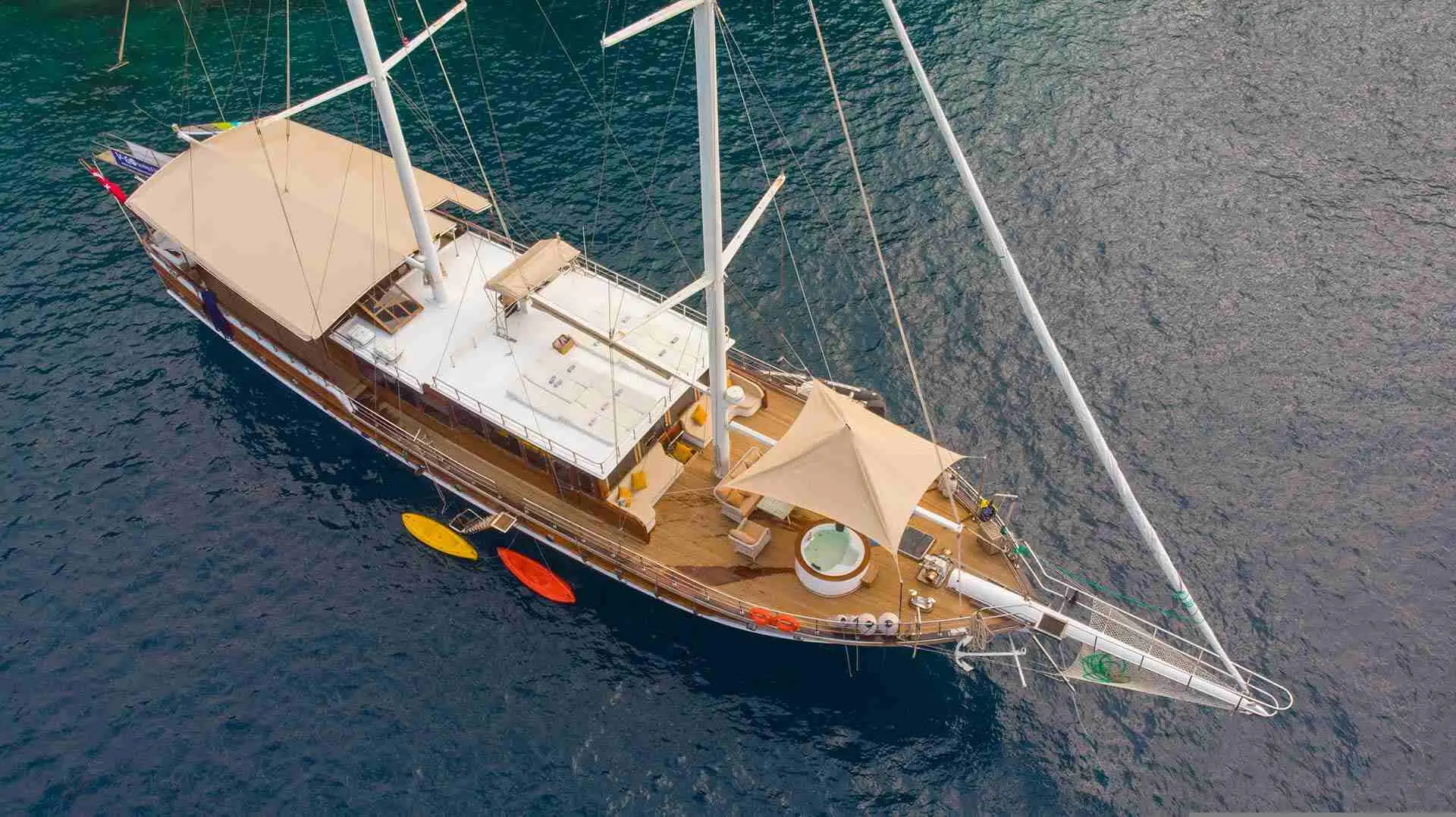 Grand Acar | 8-Cabin Luxury Ketch Gulet | Marmaris Charter | Booktheboat 