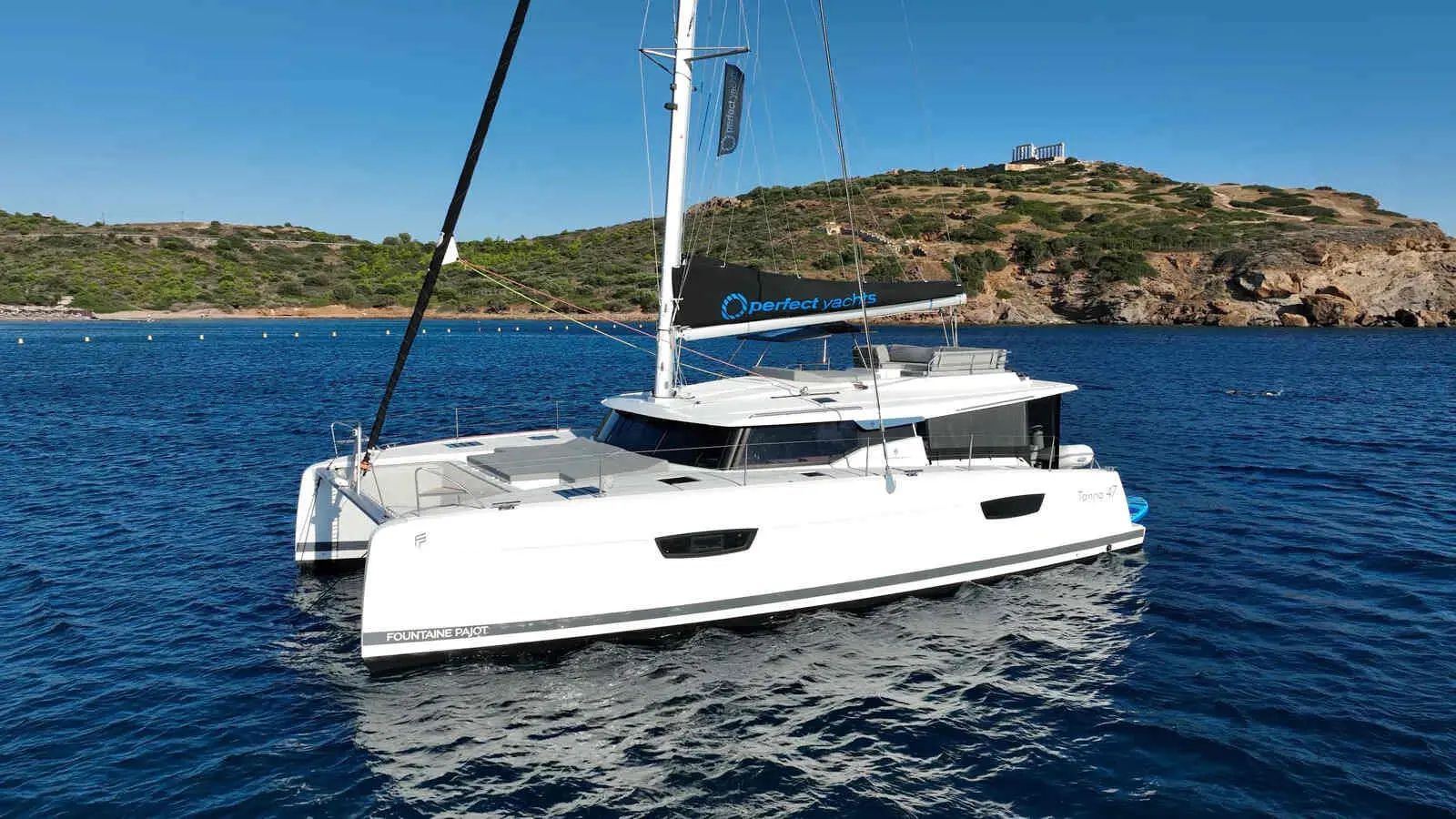 Aquarella | Fountaine Pajot 47 | 6-Cabin Luxury Catamaran | Greece Charter | Booktheboat 