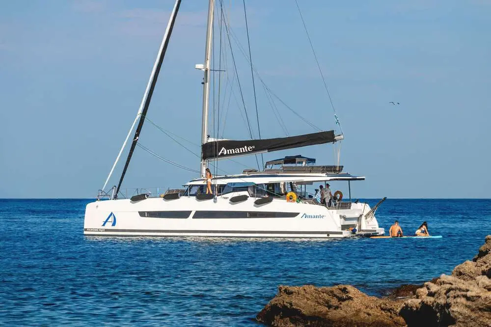 Amante | Aura 51 |  4-Cabin Luxury Catamaran | Rhodes Charter | Booktheboat 