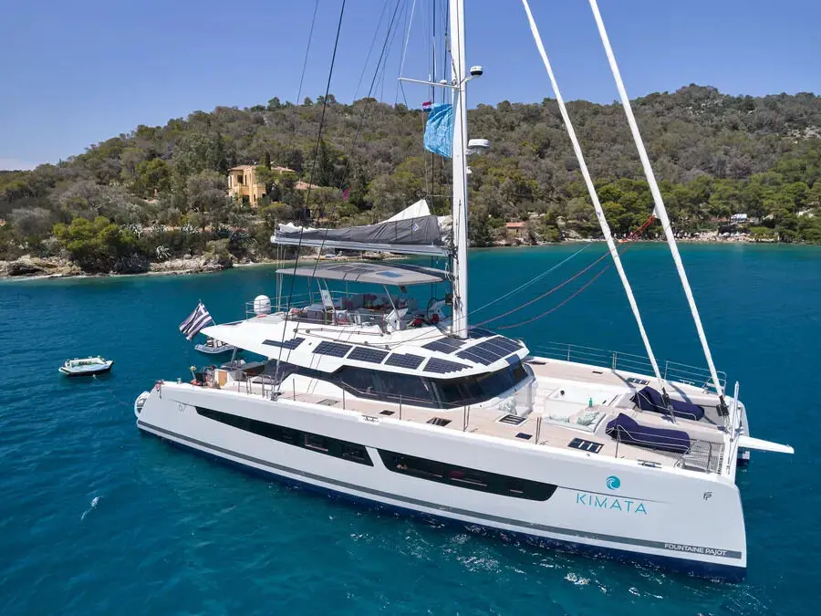 Kimata | Alegria 67 | 4-Cabin Luxury Catamaran | Athens Charter | Booktheboat 