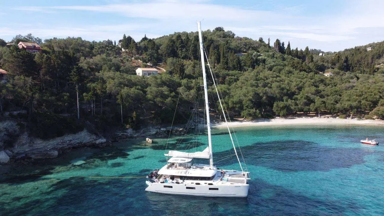 Grace | Lagoon 620 | 4-Cabin Luxury Catamaran | Greece Charter | Booktheboat 