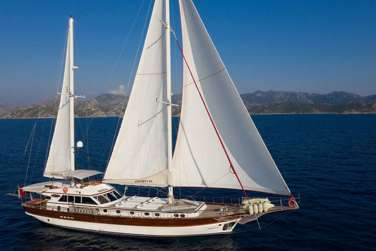 Serenity 86 | 4-Cabin Deluxe Gulet | Göcek Charter | Booktheboat 