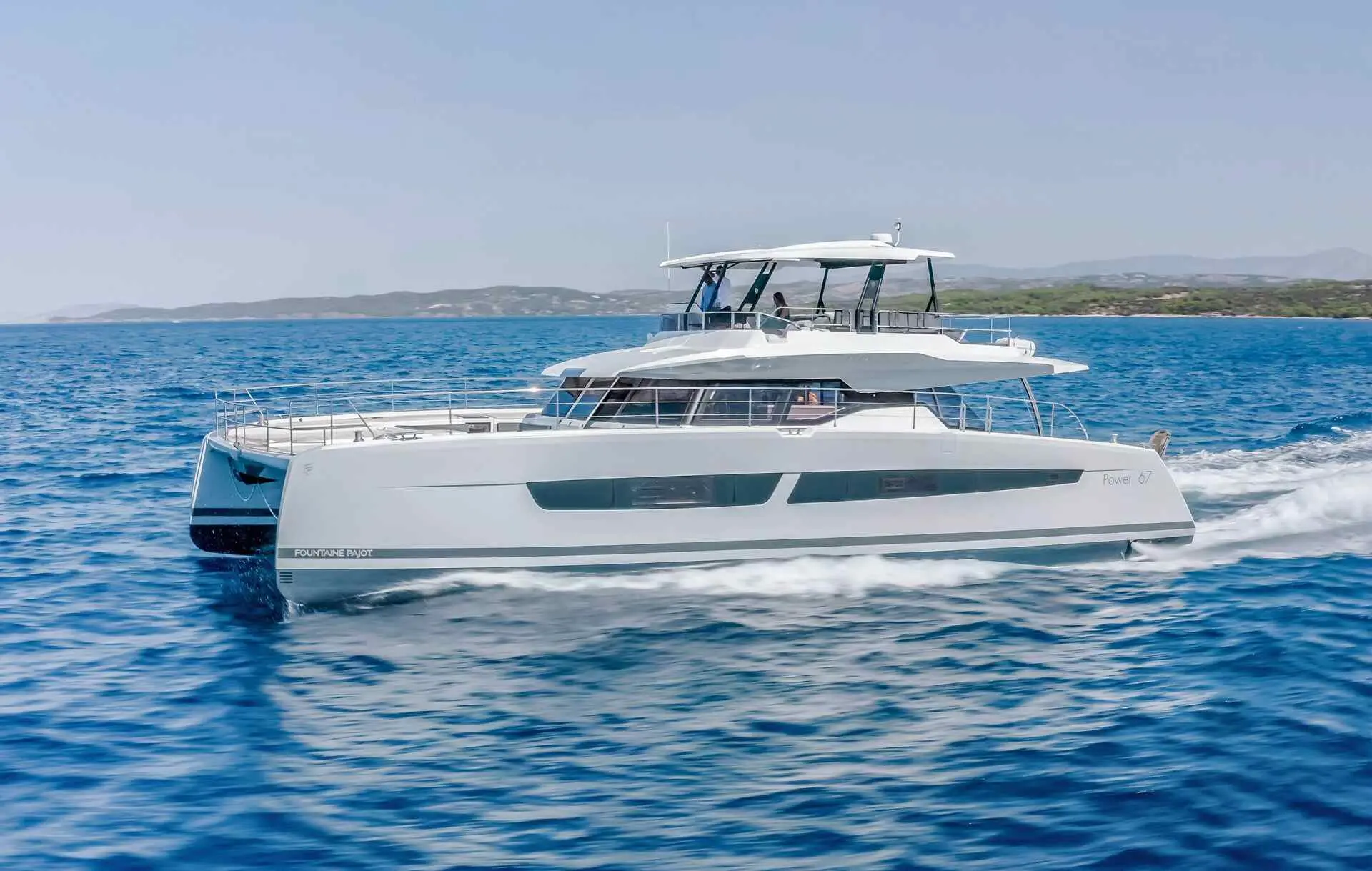 D2 | 4-Cabin Luxury Power Catamaran | Athens Charter | Booktheboat 