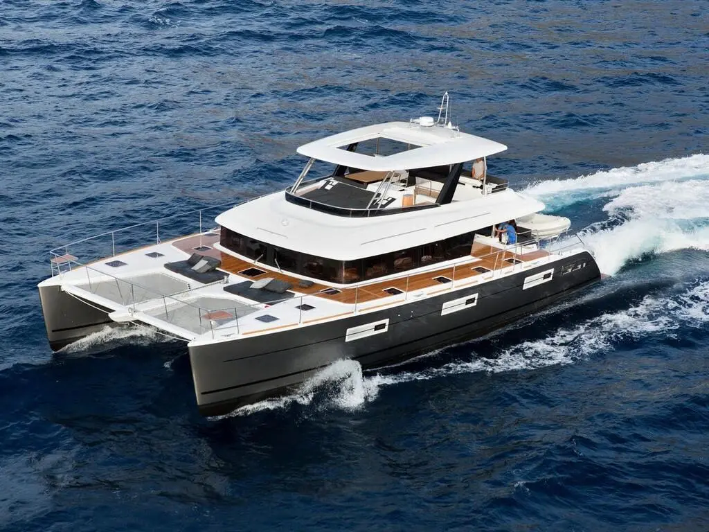 Pearly Gates | Lagoon 630 | 4-Cabin Luxury Power Catamran | Greece Charter | Booktheboat 